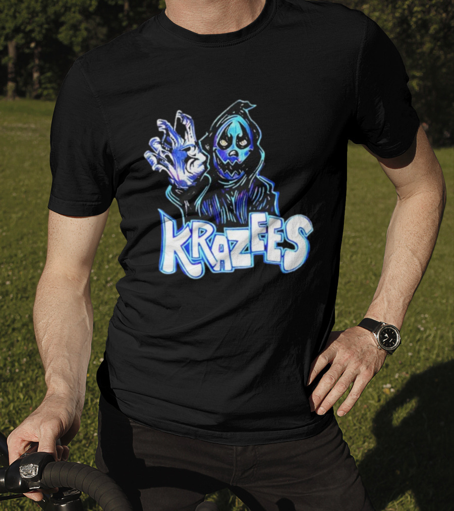 Krazees Grim Reaper Stare Krazees HOK Sent Here To Take You T-Shirt