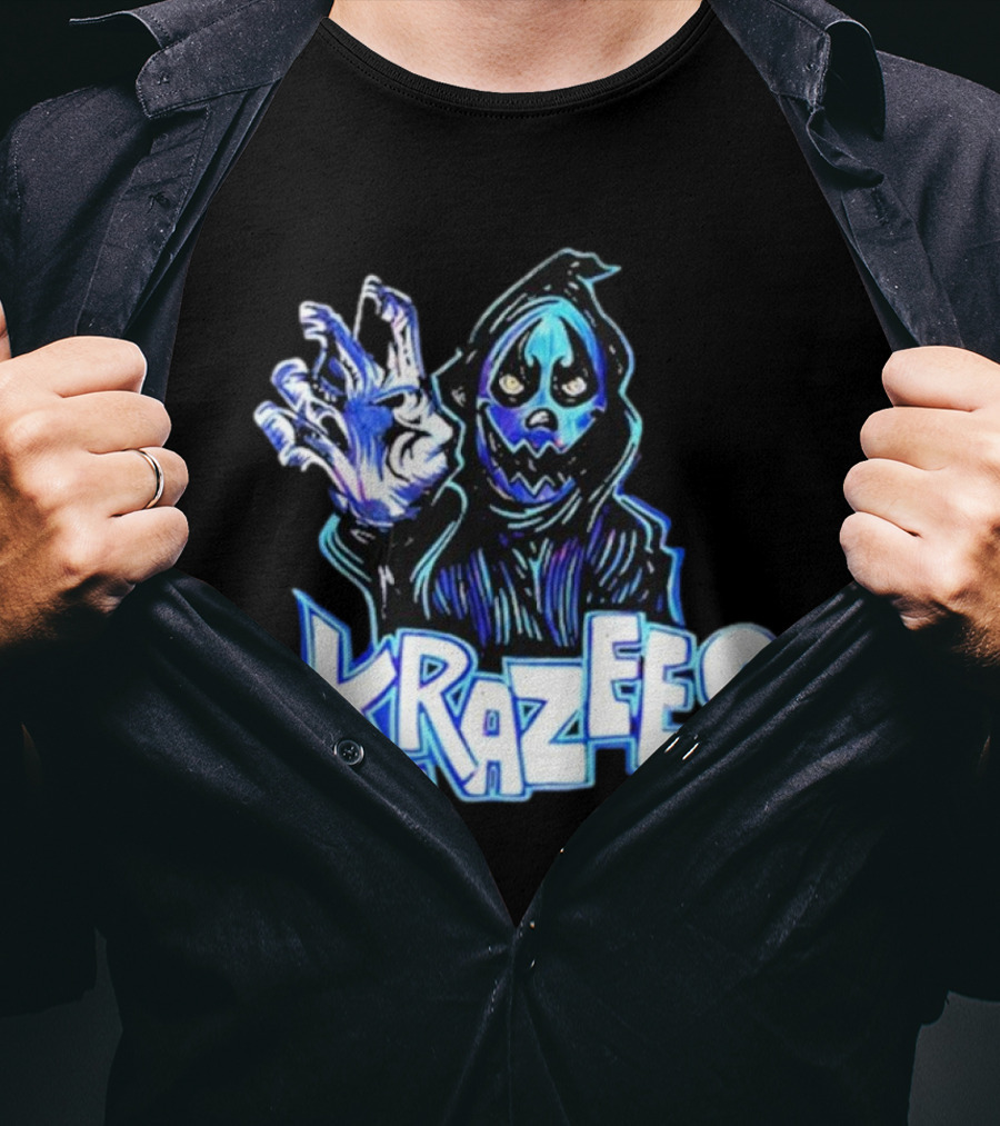 Krazees Grim Reaper Stare Krazees HOK Sent Here To Take You T-Shirt