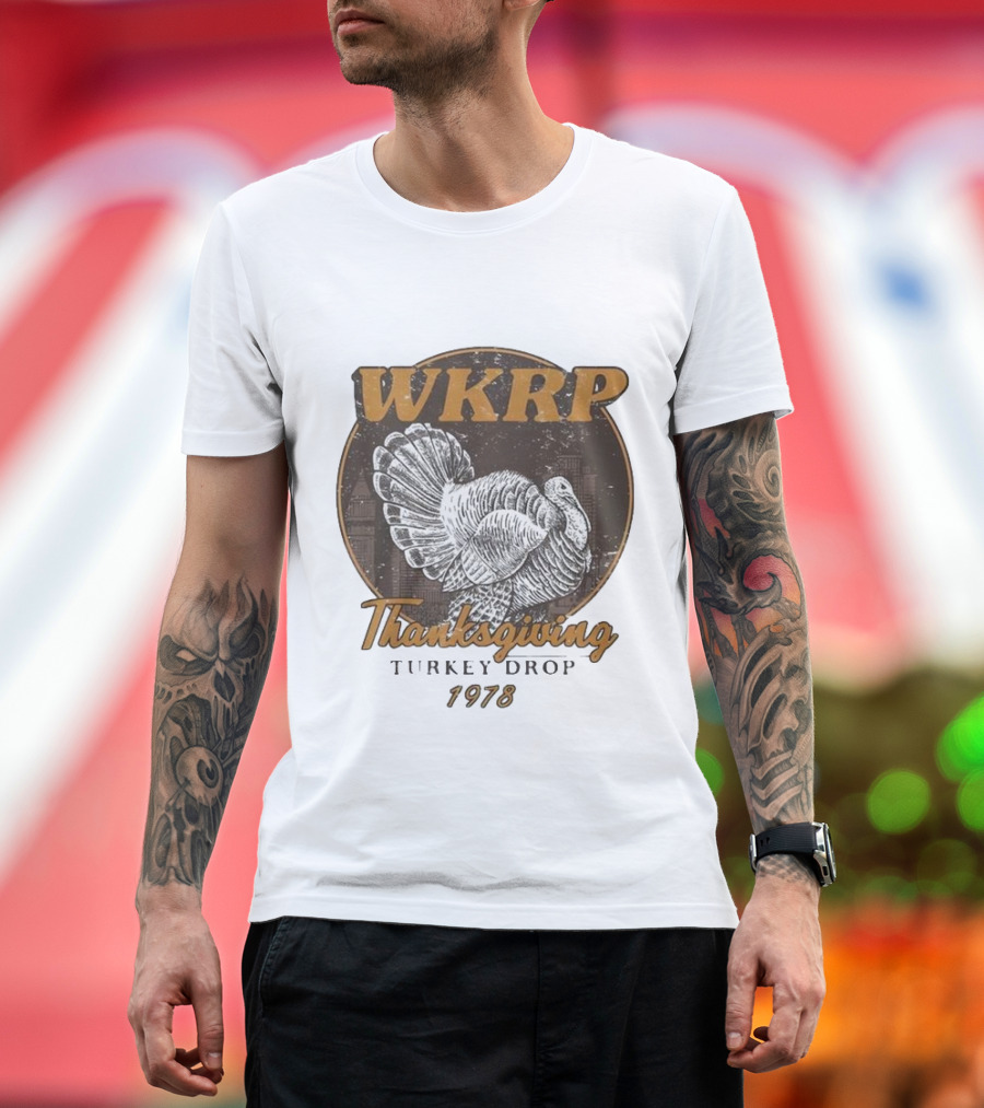 WKRP Thanksgiving Turkey Drop 1978 T-Shirt