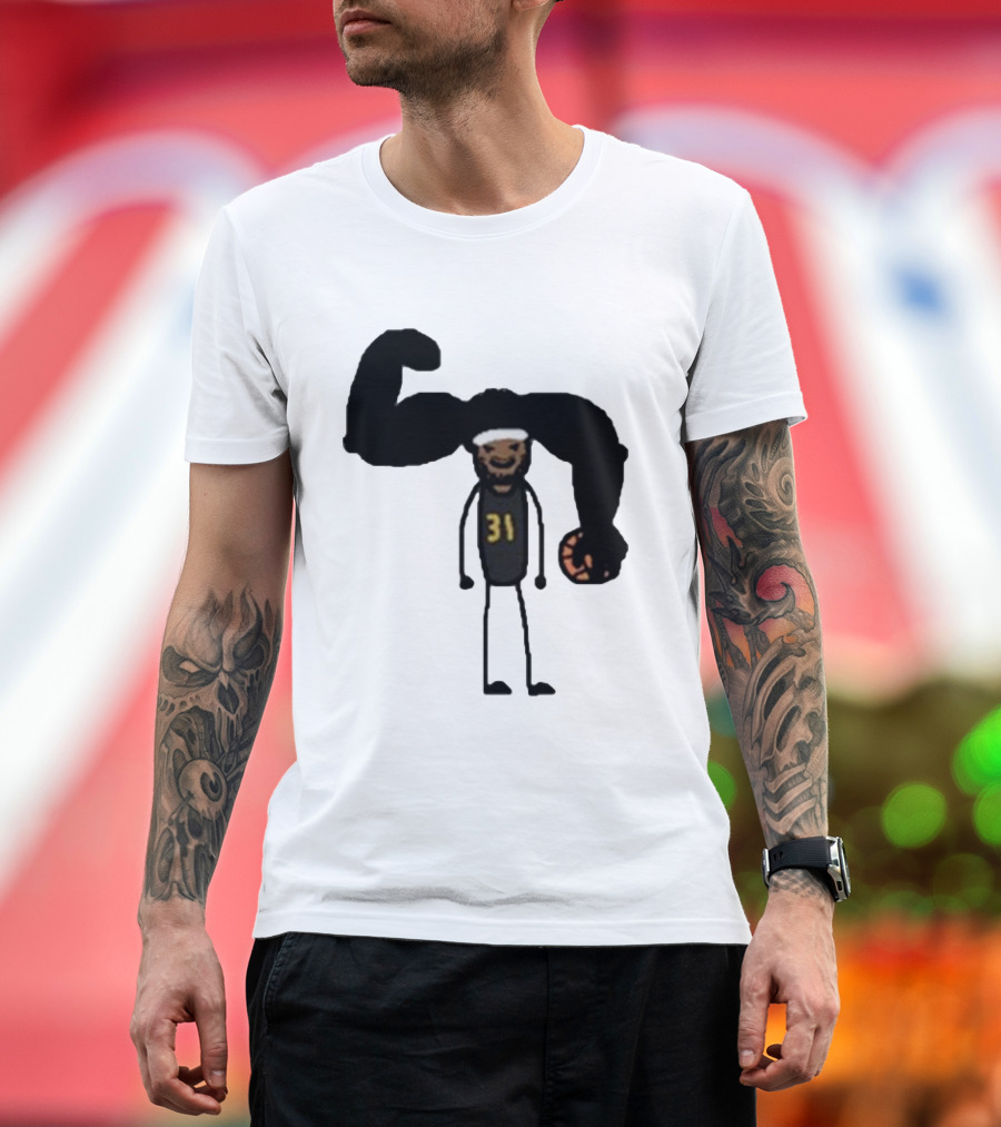Paint The Fro Basketball Player Number 31 Basketball T-Shirt
