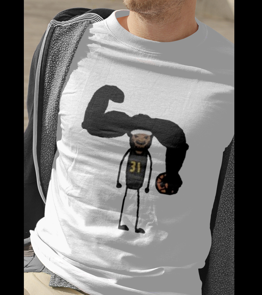Paint The Fro Basketball Player Number 31 Basketball T-Shirt