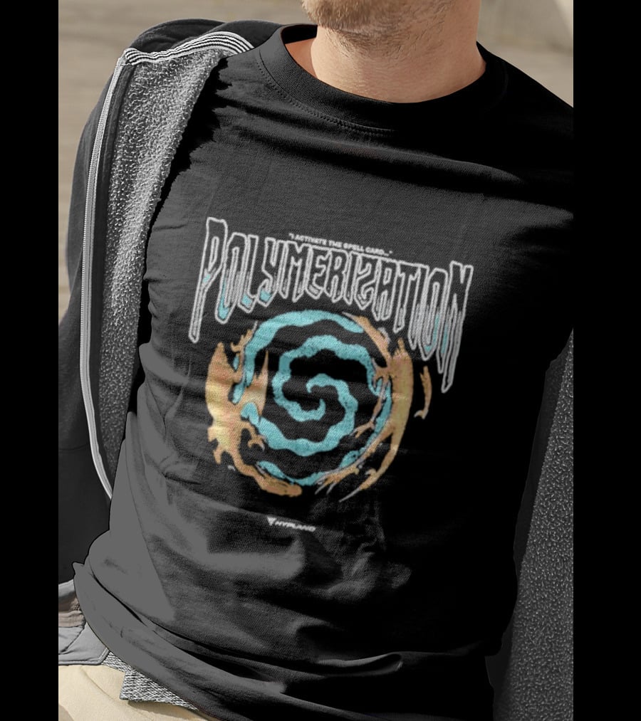 Activate The Spell Card Polymerization Spiral Design Nyland T-Shirt