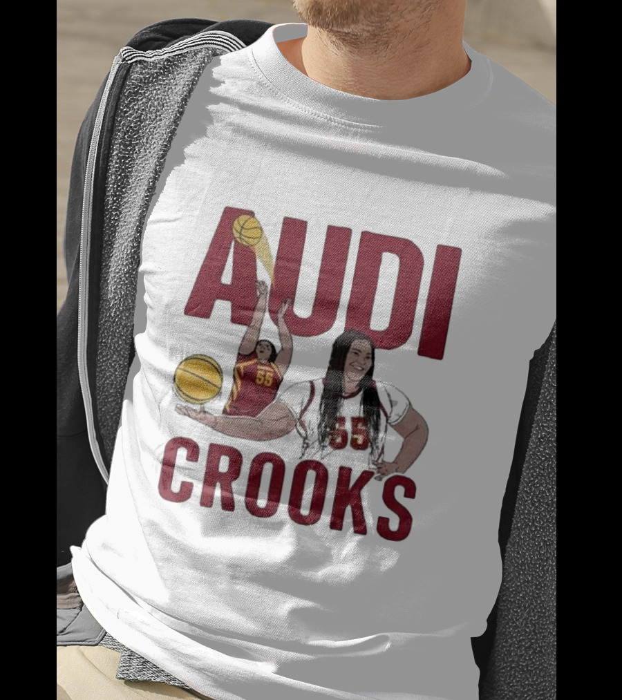Audi Crooks Iowa State Cyclones Women’s Basketball Number 55 T-Shirt
