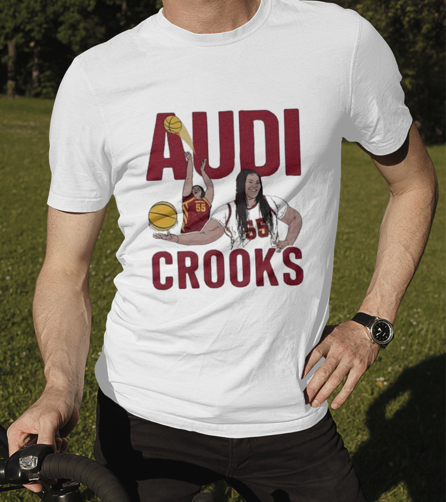 Audi Crooks Iowa State Cyclones Women’s Basketball Number 55 T-Shirt