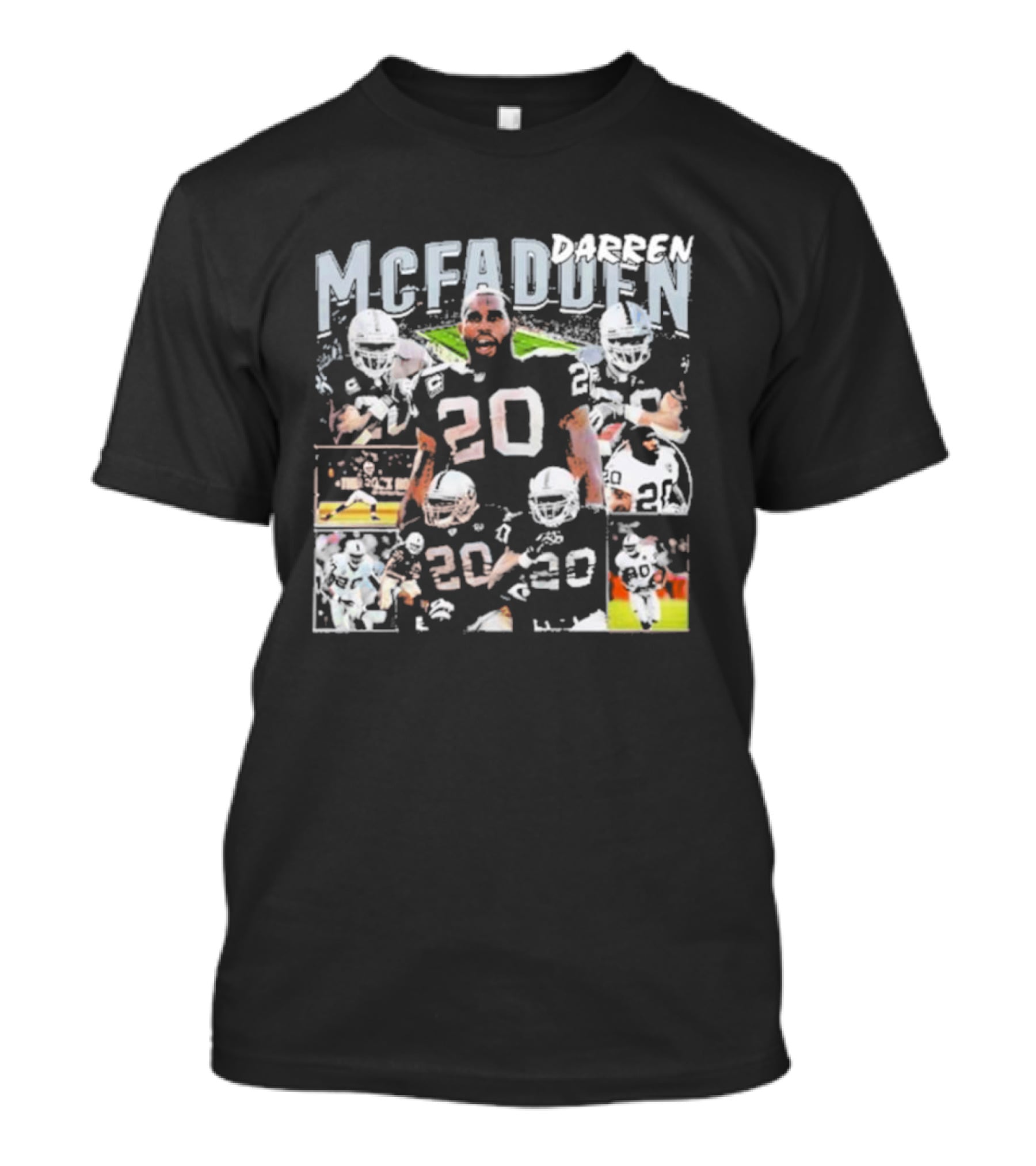 Darren McFadden Raider McFadden 20 Football Highlights T-Shirt