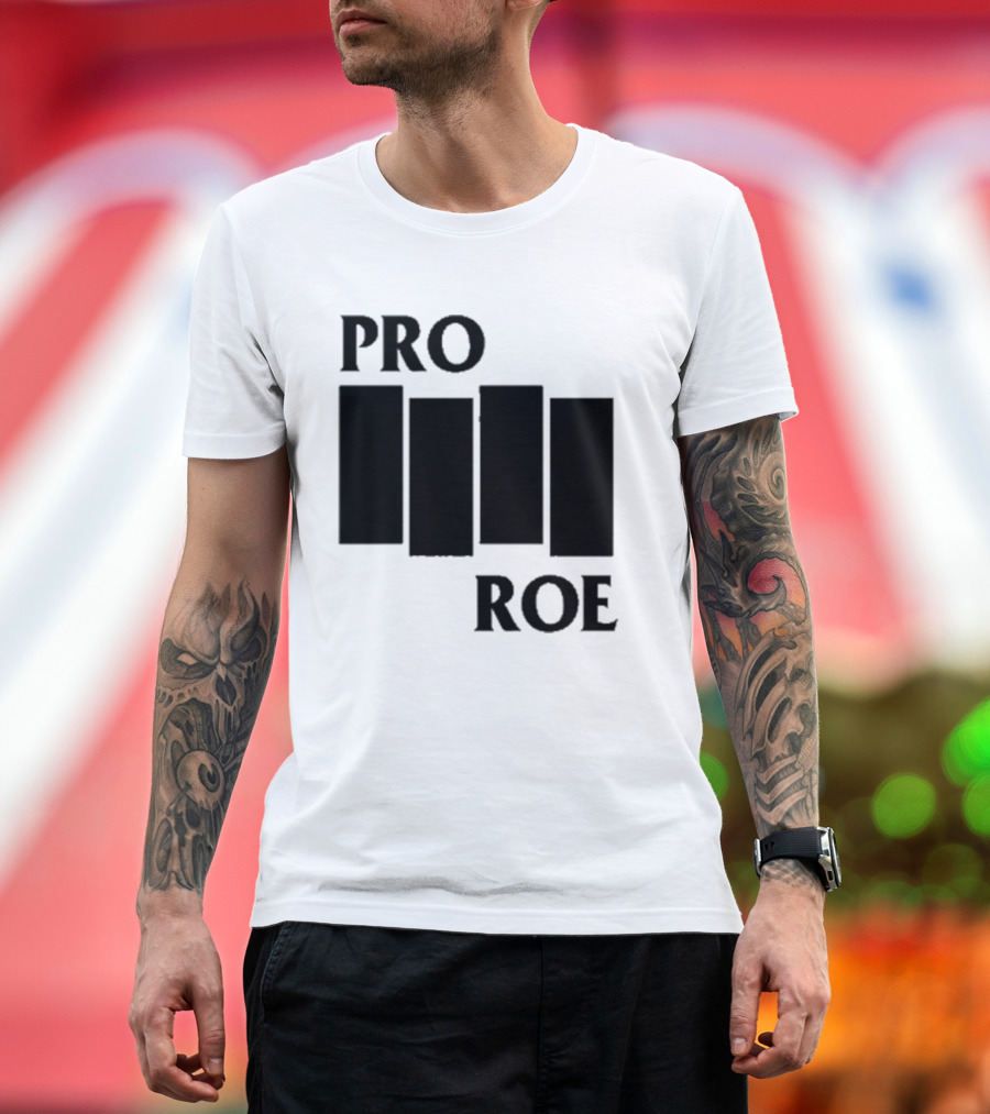 Jason Narducy Pro Roe Black Flag T-Shirt