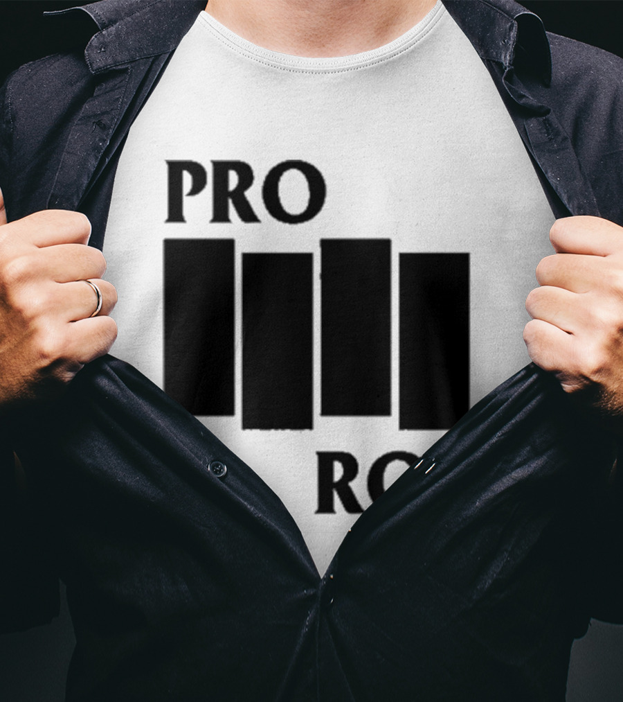 Jason Narducy Pro Roe Black Flag T-Shirt