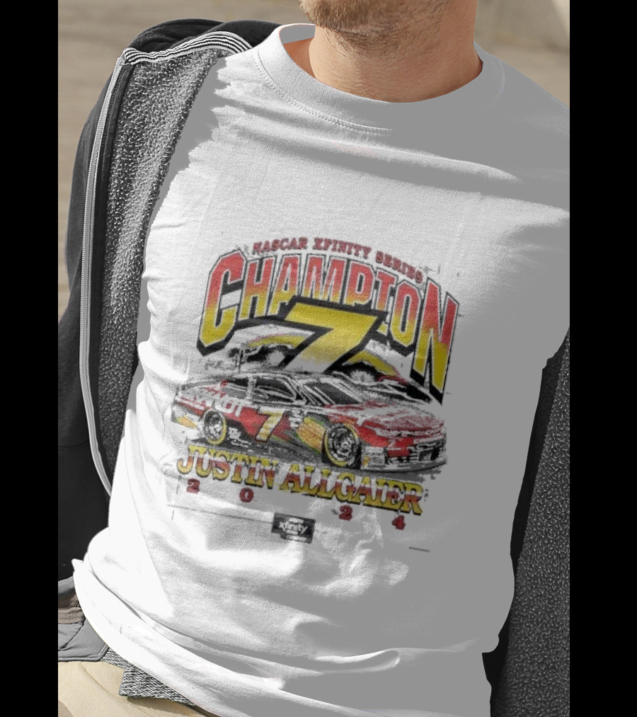 Justin Allgaier NASCAR Xfinity Series Champion T-Shirt