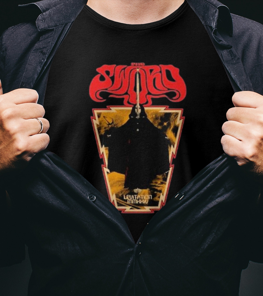 The Sword Levitating VVitch Psychedelic Occult Art Classic T-Shirt