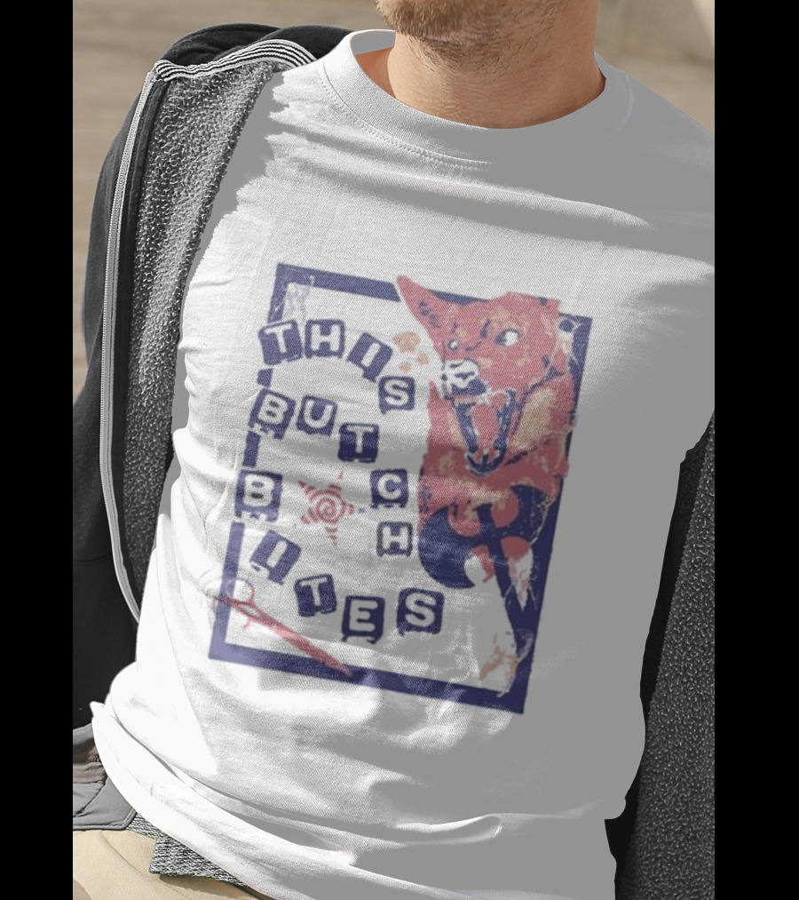 This Butch Bites Wolf Scissors T-Shirt