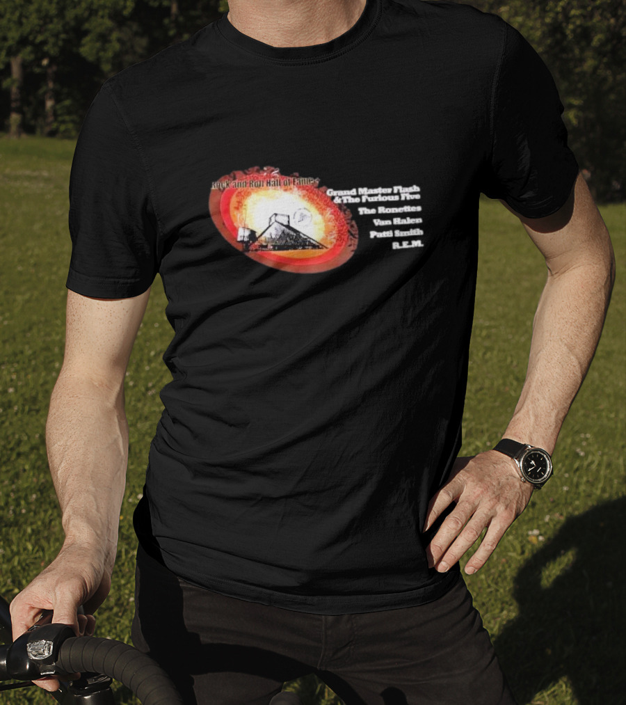 Rock And Roll Hall Of Fame Grand Master Flash The Furious Five The Ronettes Van Halen Patti Smith R.E.M T-Shirt