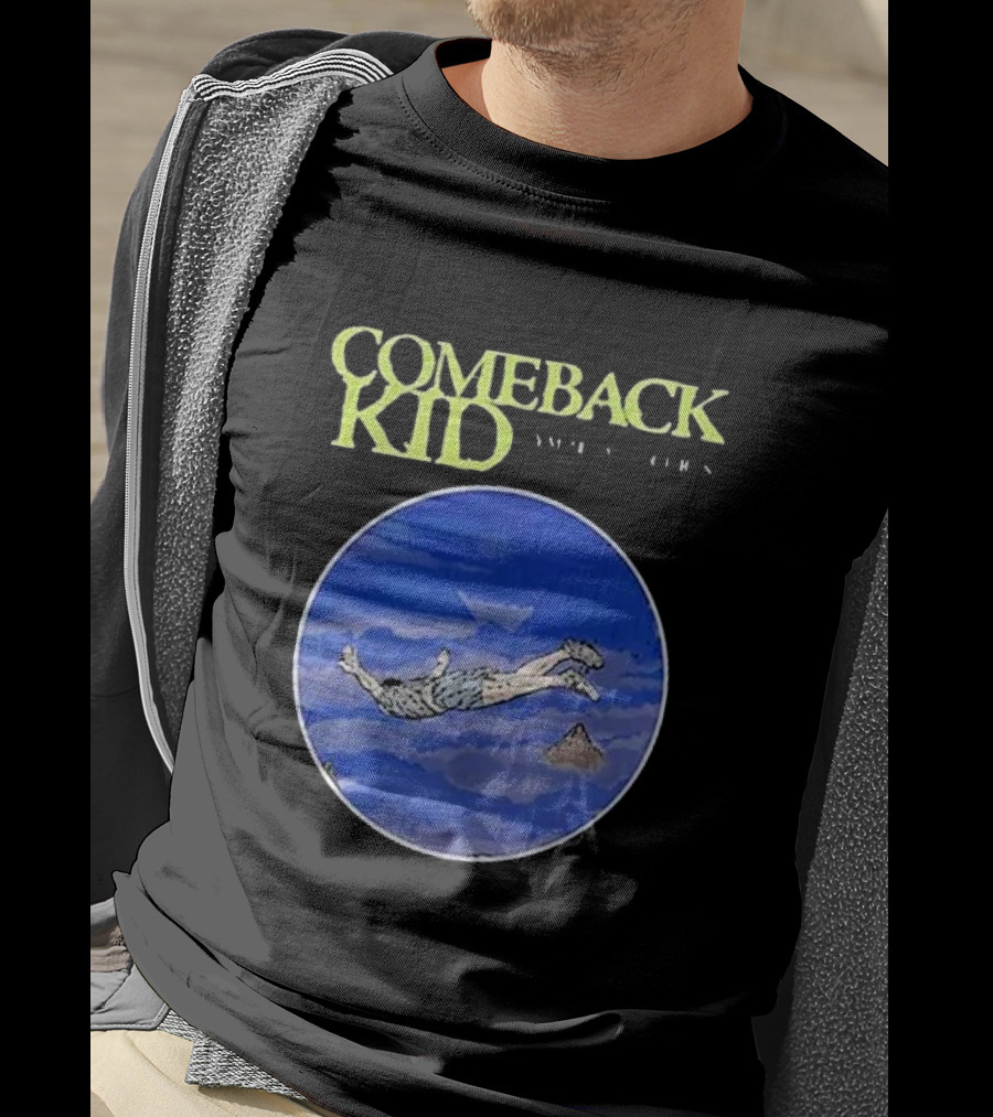 Comeback Kid Pull Back The Reins Sky Diver Vintage T-Shirt