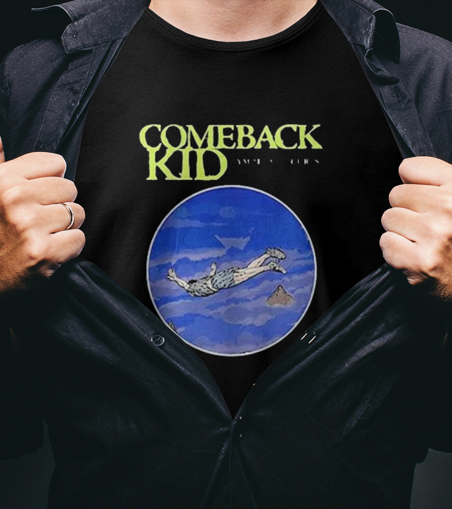 Comeback Kid Pull Back The Reins Sky Diver Vintage T-Shirt