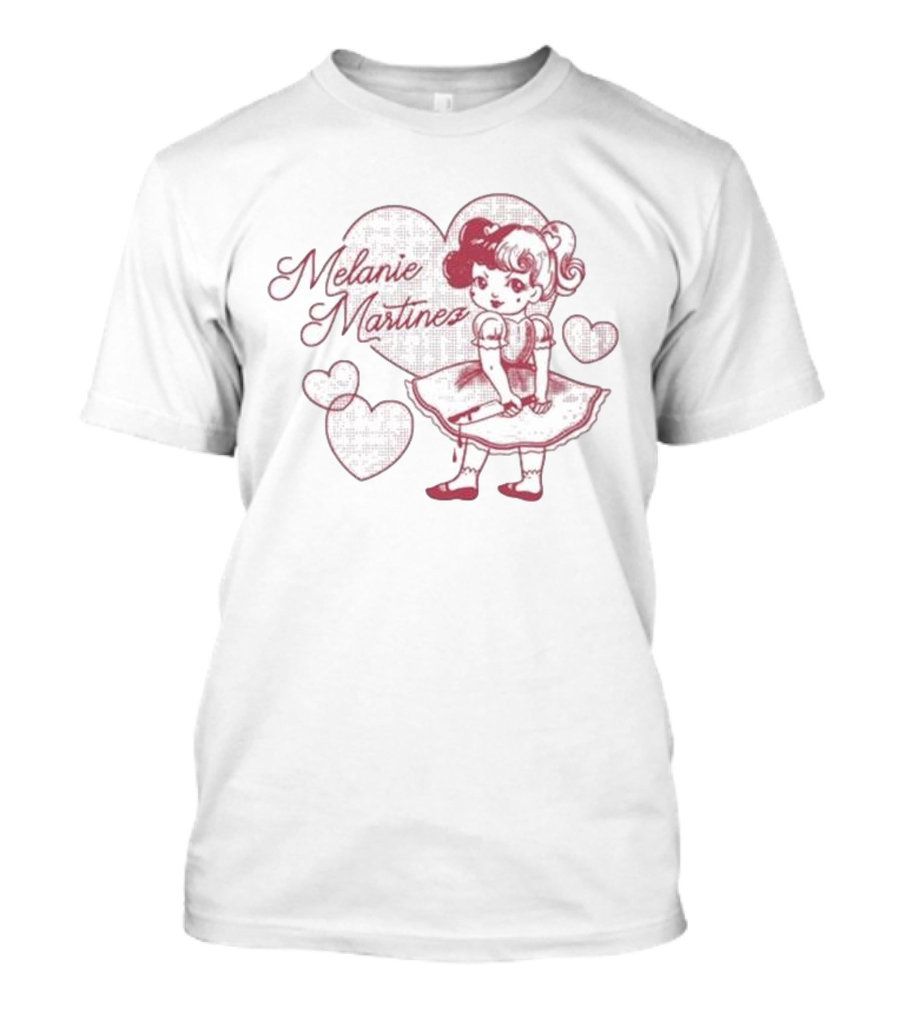 Melanie Martinez Live Loud Fun And Games Heart T-Shirt
