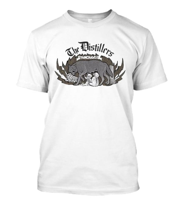 The Distillers Starcrawler Wolf And Child T-Shirt
