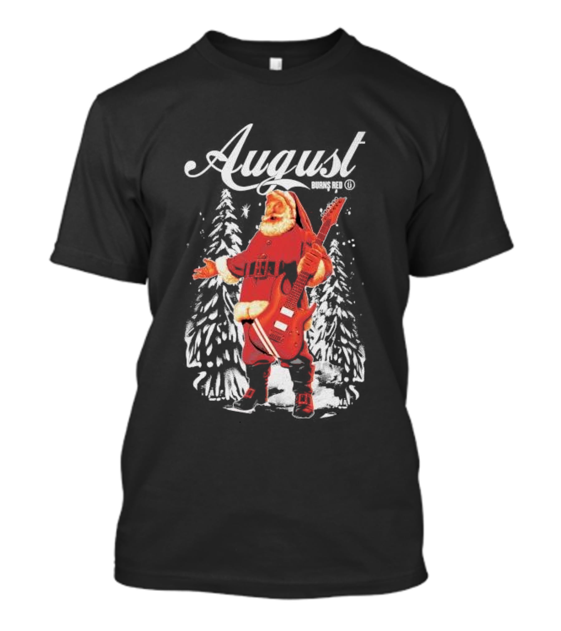 August Burns Red Santa Claus Guitar T-Shirt