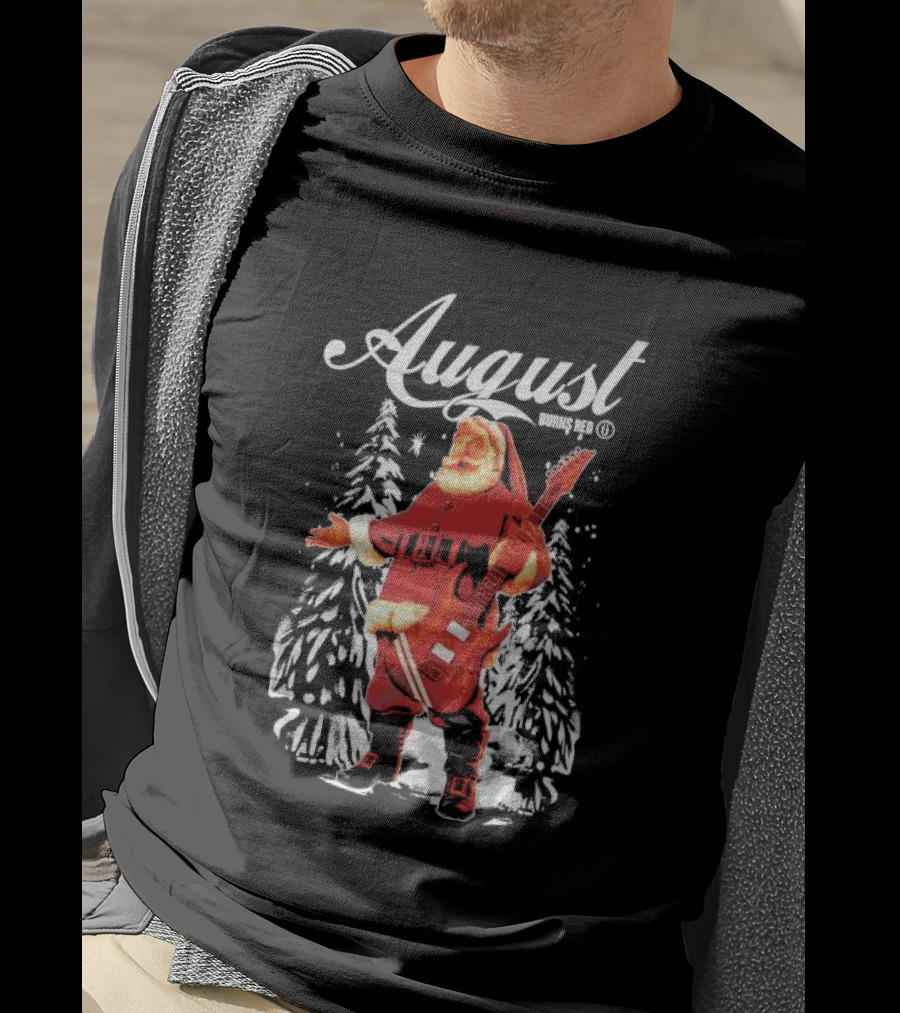 August Burns Red Santa Claus Guitar T-Shirt