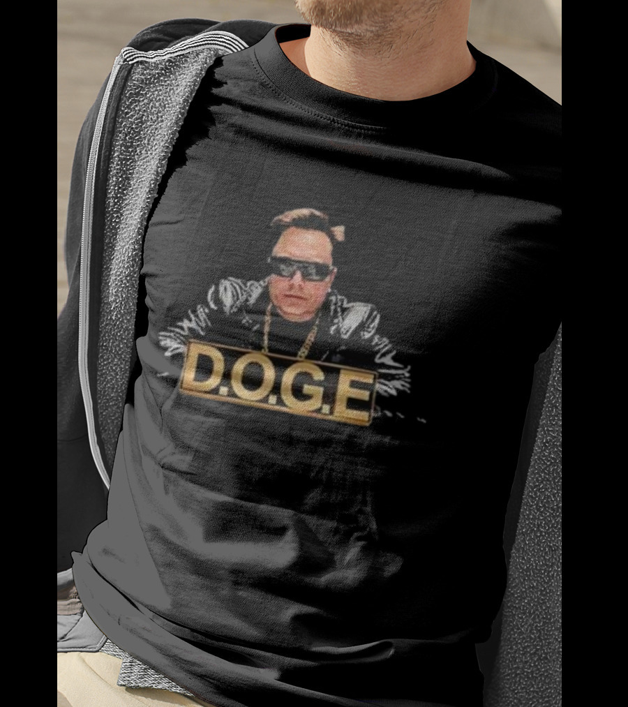 Elon Musk D.O.G.E Doge Department Of Government Efficiency T-Shirt