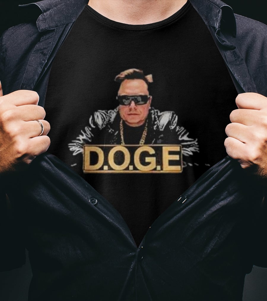 Elon Musk D.O.G.E Doge Department Of Government Efficiency T-Shirt