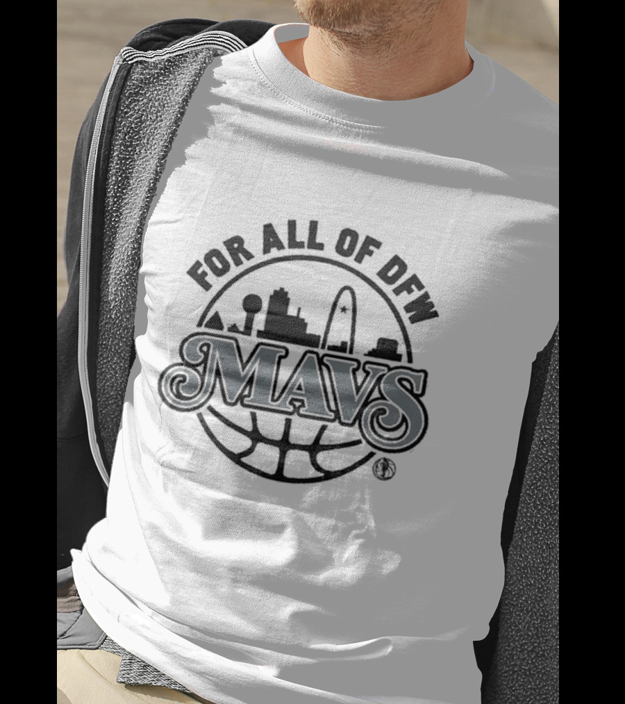 FOR ALL OF DFW MAVS Dallas Mavericks City Edition T-Shirt