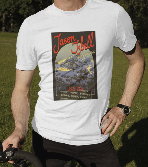 Jason Isbell And The 400 Unit 2024 Tour Dates And Locations T-Shirt
