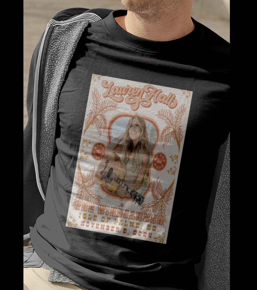 Lauren Hall The Windjammer Isle Of Palms SC November 9 T-Shirt