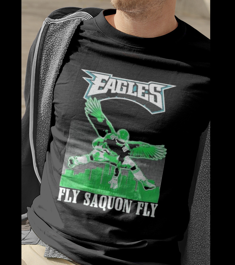 Eagles Fly Saquon Fly T-Shirt