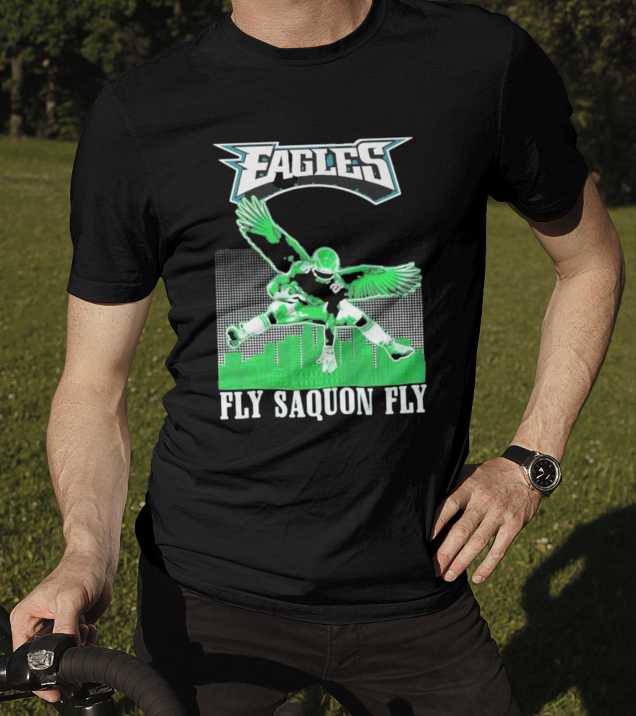 Eagles Fly Saquon Fly T-Shirt