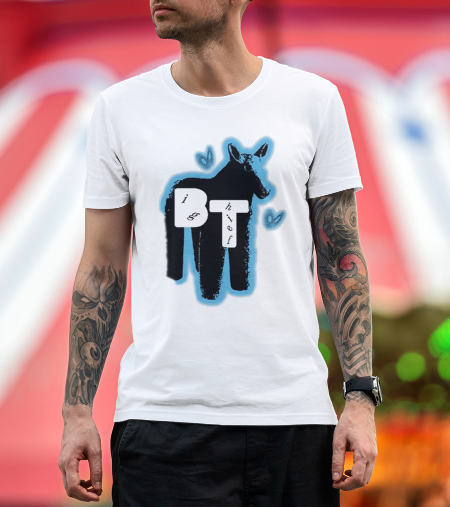 Big Thief BT Creature with Hearts T-Shirt