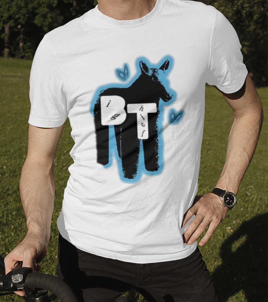 Big Thief BT Creature With Hearts T-Shirt