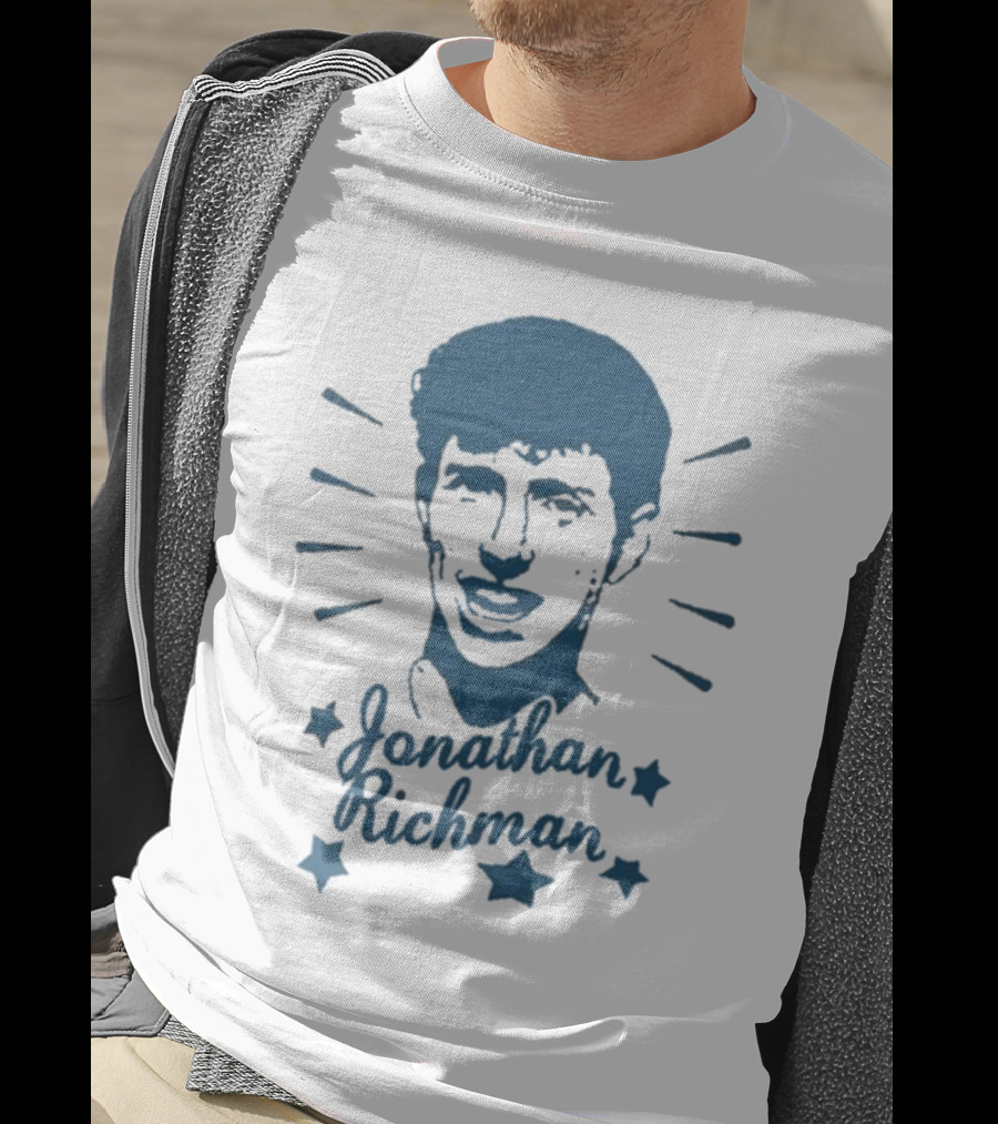 Jonathan Richman Surrounded By Stars And Radiating Light T-Shirt