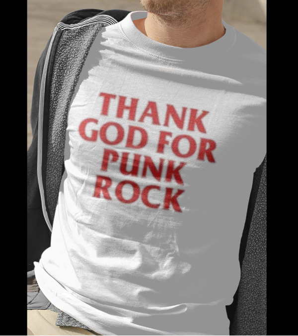 Thank God For Punk Rock Travis Barker Blink 182 T-Shirt
