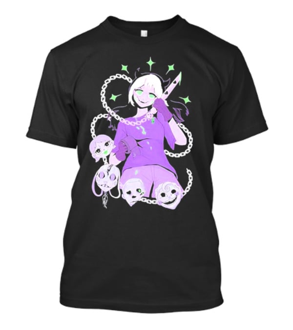 Aspen Chained Masked Figure With Chains And Masks T-Shirt