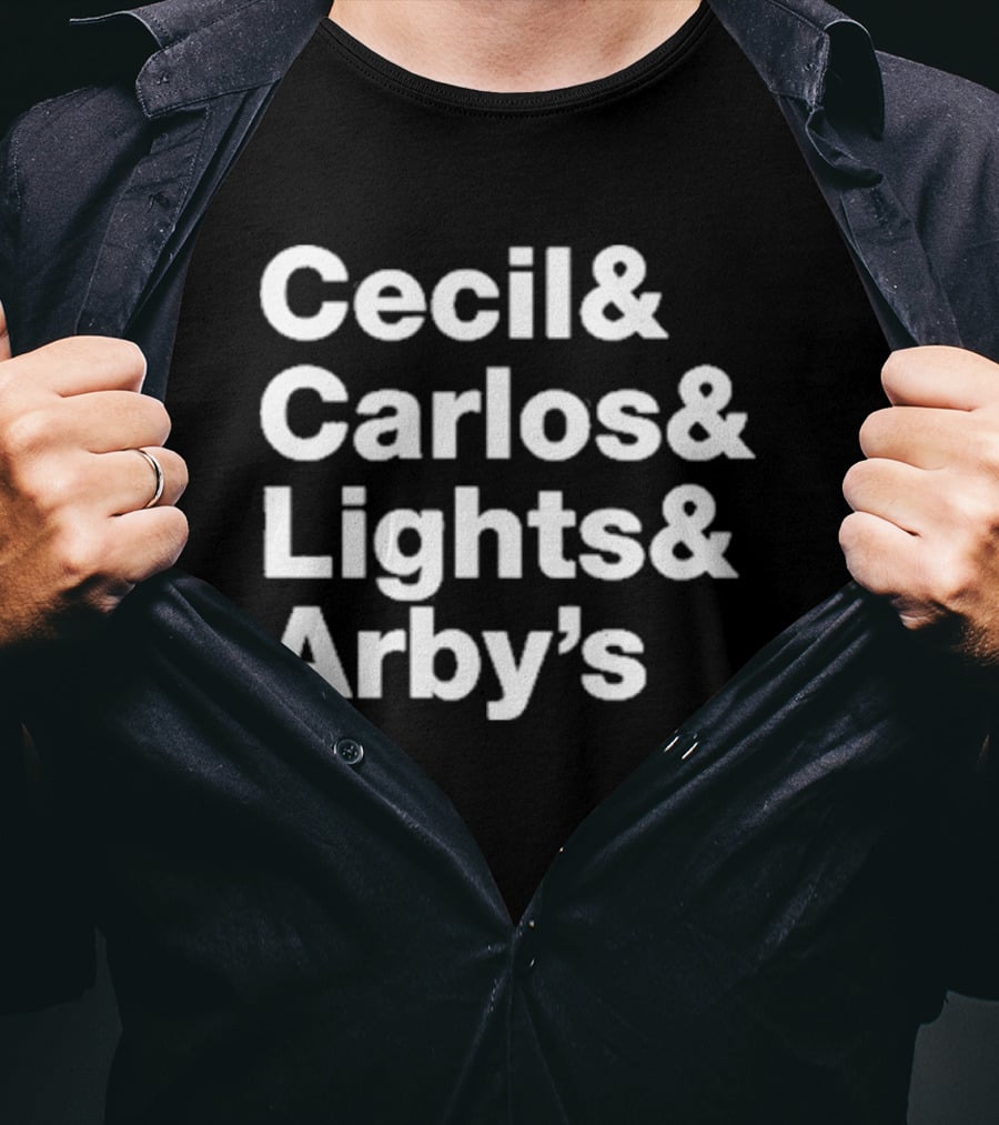 Cecil And Carlos And Lights And Arby’s Night Vale References T-Shirt