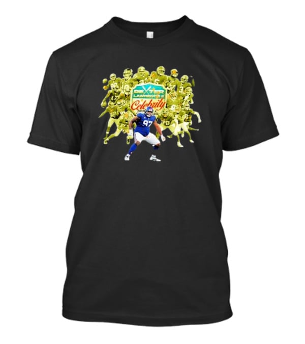 Dexter Lawrence Ii Celebrity Soccer 97 T-Shirt