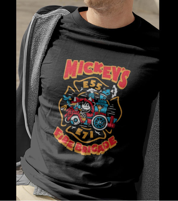 Mickey's Fire Brigade E55 E71 2025 T-Shirt