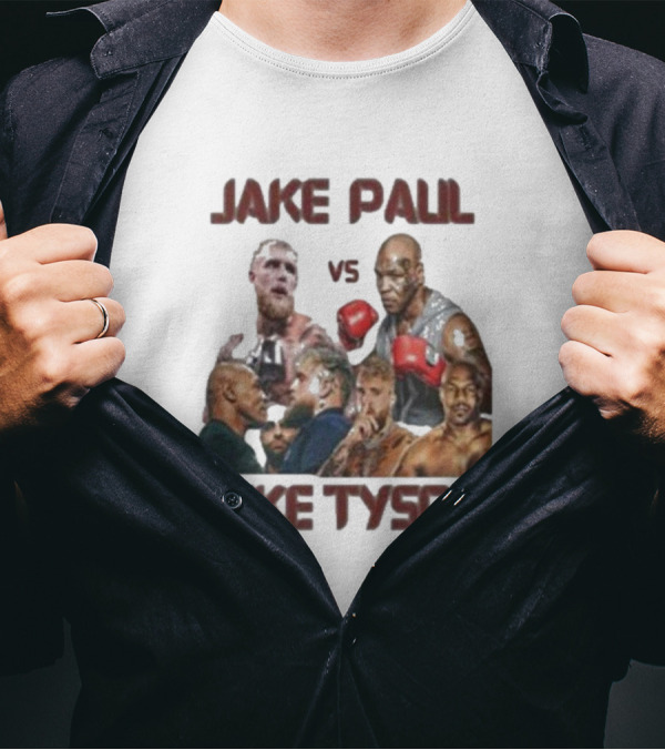 Jake Paul Vs Mike Tyson Boxing Match T-Shirt