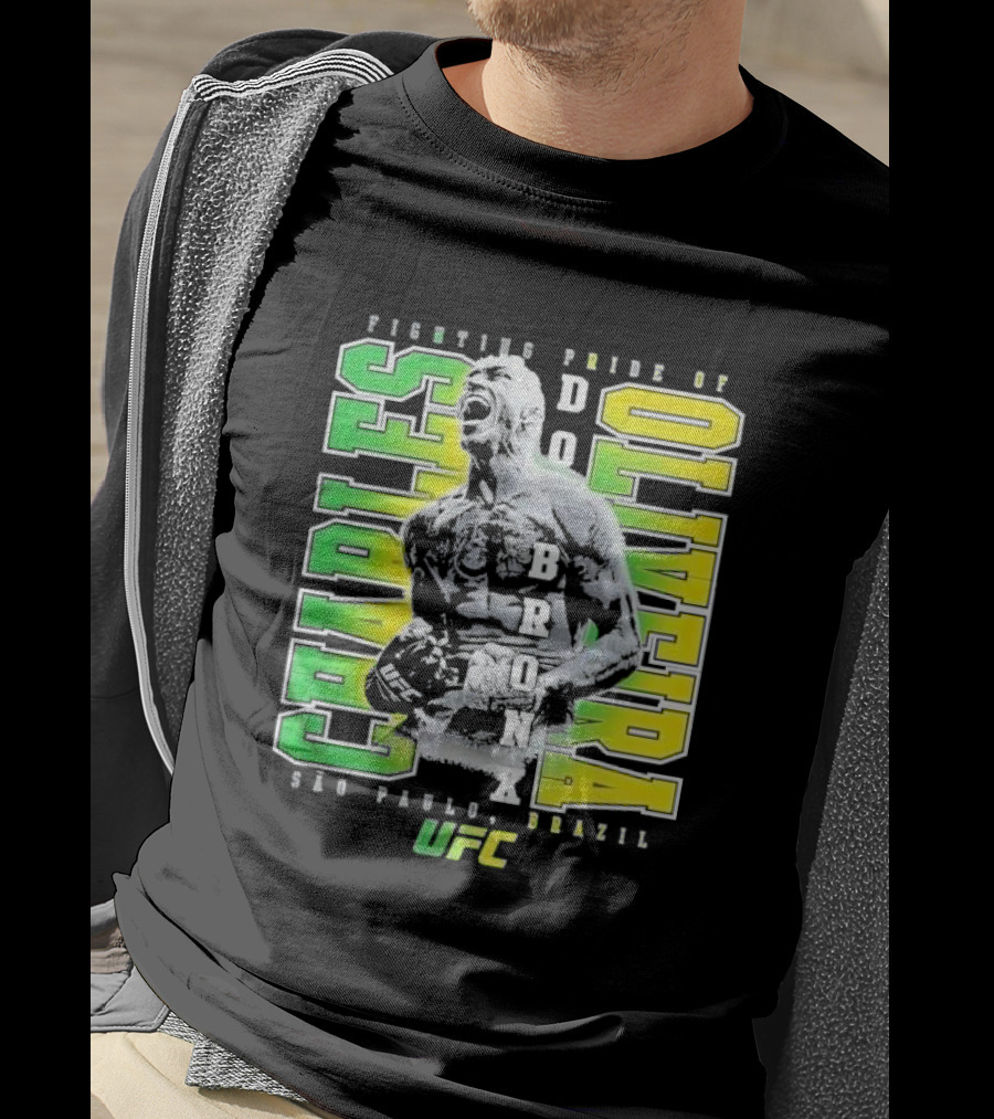Charles Oliveira UFC Fighting Pride Of São Paulo Brazil Do Bronx T-Shirt