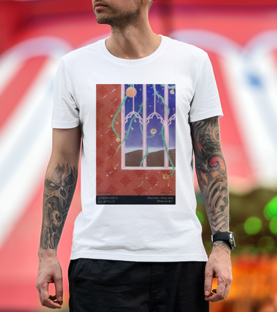 Khruangbin November 17-18 2024 O2 Apollo Manchester Concert Event T-Shirt