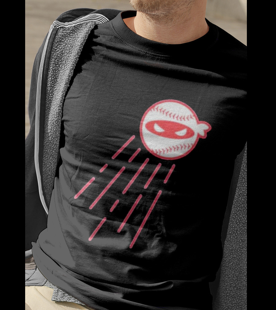 Los Angeles Dodgers Ninja Baseball Pitcher Retro T-Shirt