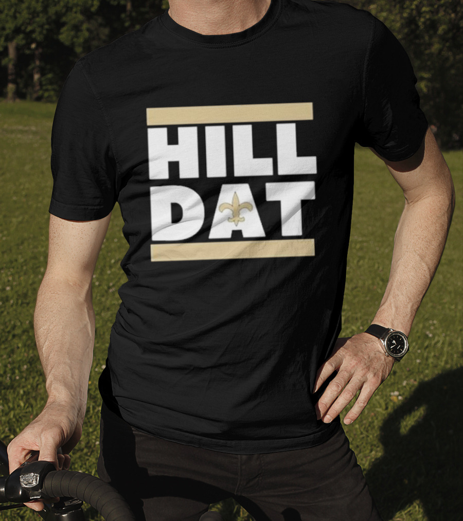 New Orleans Saints Hill Dat Mafia Swag Fleur-de-Lis T-Shirt