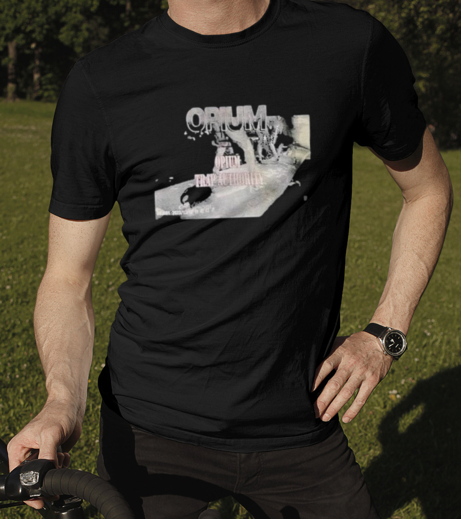 Opium Trap Authority Vintage Grunge T-Shirt