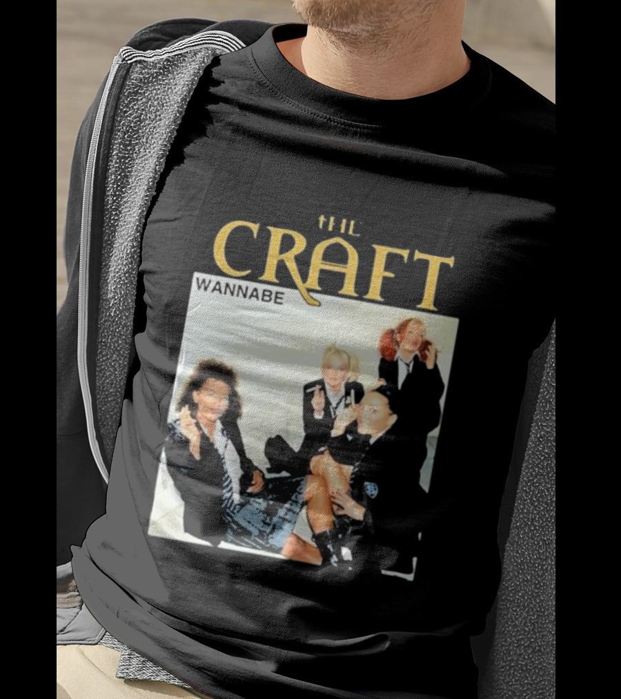 THE CRAFT WANNABE Spice Girls Parody School Girls Smoking Scene T-Shirt