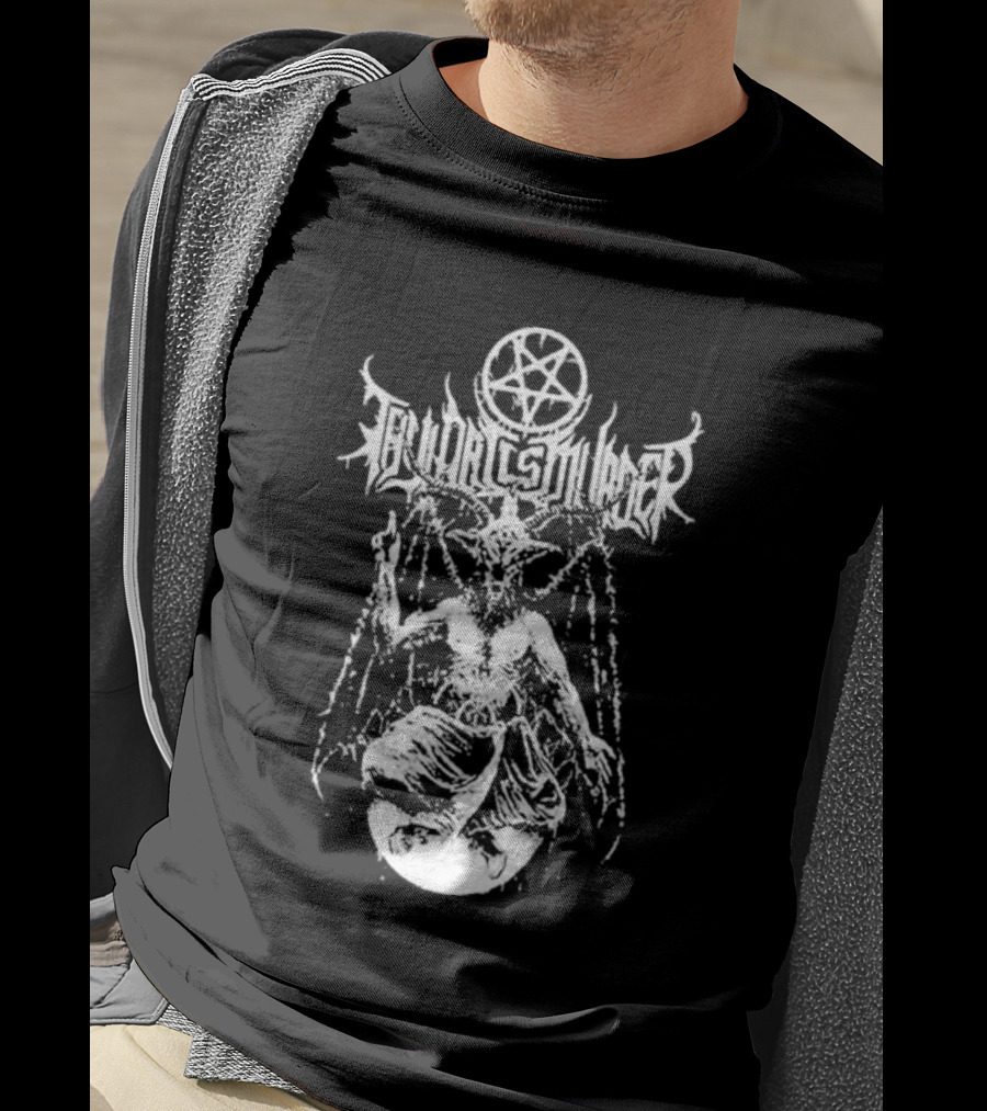 Thy Art Is Murder Baphomet Warfare Pentagram T-Shirt