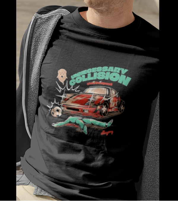 Yu Yu Hakusho Unnecessary Collision Bold Impact Allegory T-Shirt