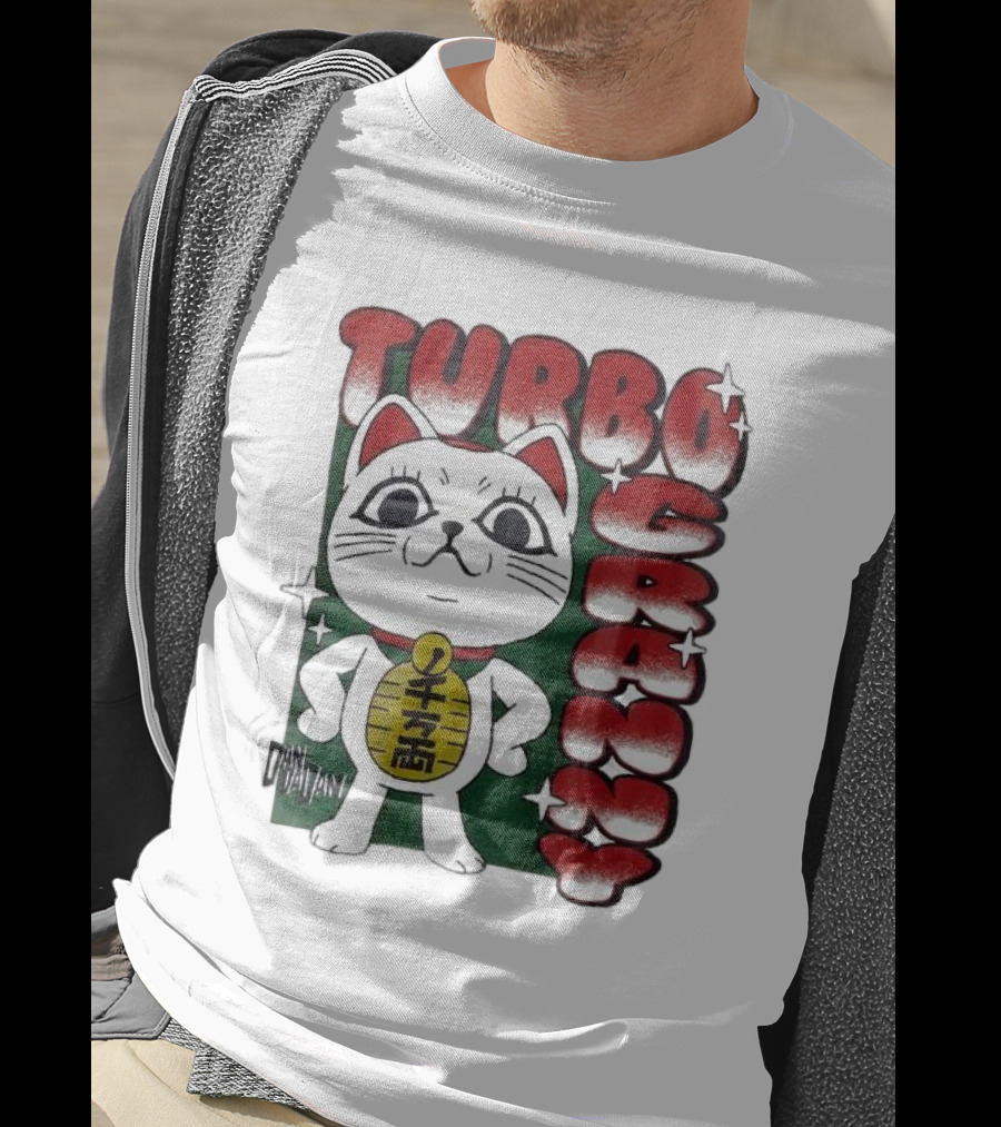 Dandadan Turbo Granny Lucky Cat T-Shirt