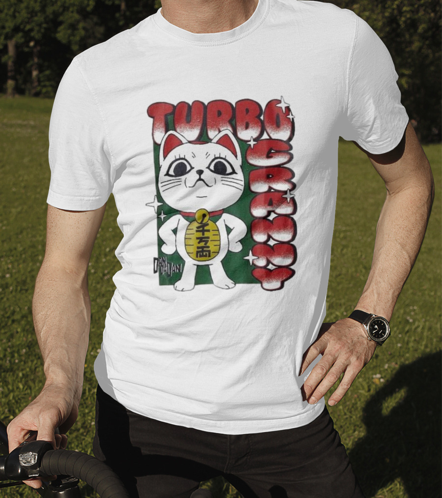 Dandadan Turbo Granny Lucky Cat T-Shirt