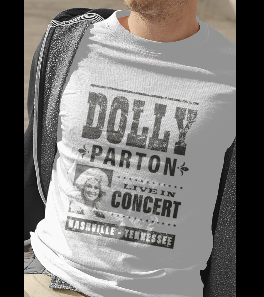 Dolly Parton Live In Concert Nashville Tennessee T-Shirt
