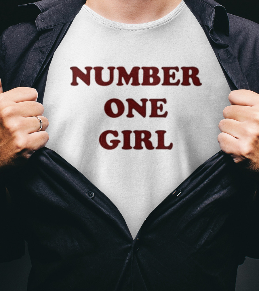 Number One Girl Retro T-Shirt
