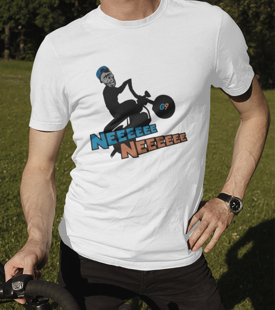 Wheelie G9 NEEEEE NEEEEE Rider T-Shirt